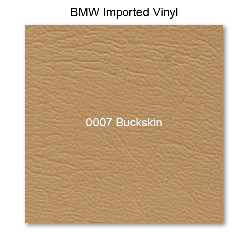 BMW E46 2000-2005, Headrest Fnt, Vinyl, 0007 Buckskin, 3 Piece- Outside, Plain
