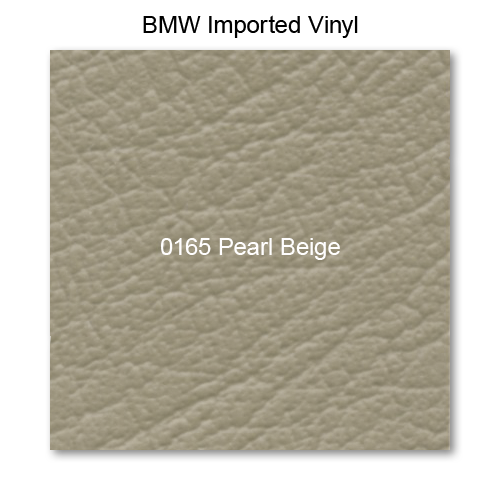 BMW E30 1987-1993, Seat Rr Backrest, Vinyl, 0165 Pearl Beige, Cabriolet, Horizontal, Vinyl in Lthr Dsgn