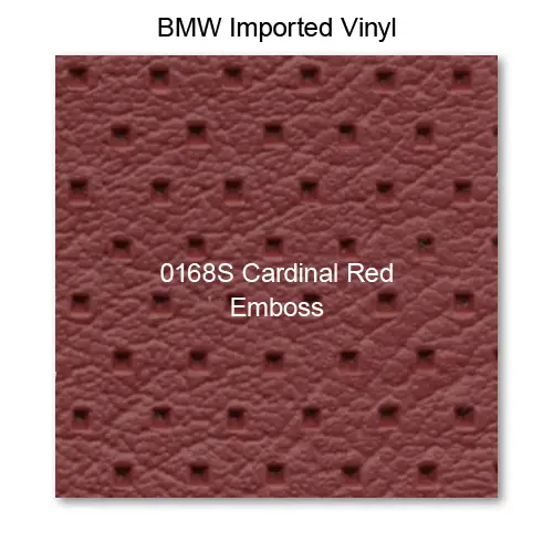 Vinyl Sedona 0168S Cardinal Red, 51" wide