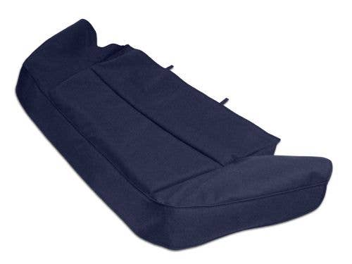 Jaguar 1993-1994 XJS Boot Cover, German Classic 106 Blue-Tan, with sewn-in hardware
