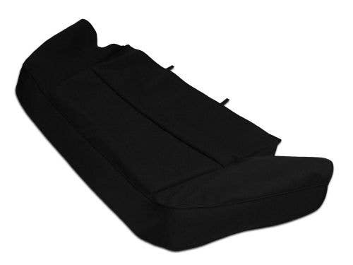 Jaguar 1995-1996 XJS Boot Cover, TwillFast II Canvas 231 Black-Black, with sewn-in hardware