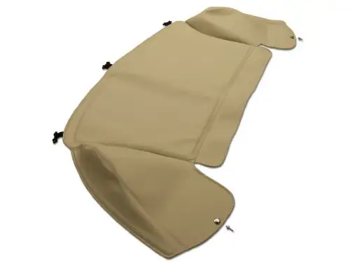 Jaguar 1997-2007 XK8 Boot Cover, Vinyl 5030 Cashmere, with sewn-in hardware