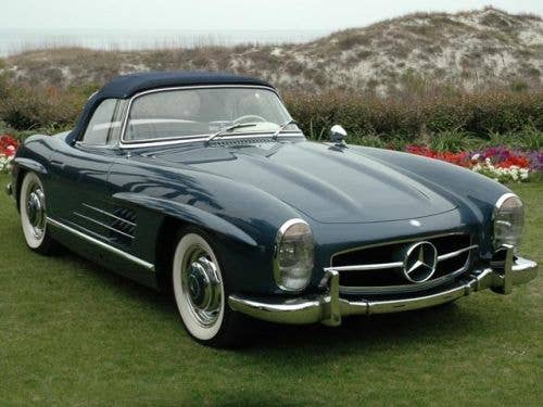 Replacement Convertible Soft Top for Mercedes 300SL Roadster 1957-1963 Included