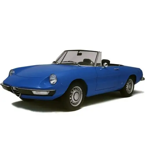 Convertible Top for Alfa Romeo Duetto Spider 1967-1970 Included Soft Top