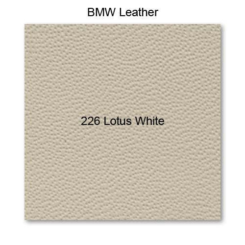 Salerno Leather, 226 Lotus White 