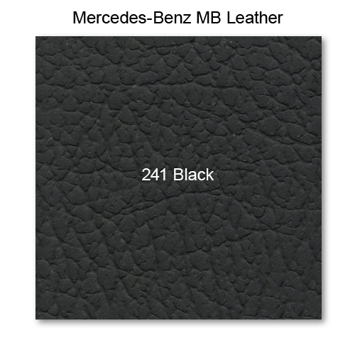 Mercedes 111 1961-1962, Seat Fnt Bottom, Leather, 241 Black, 5 Pleat