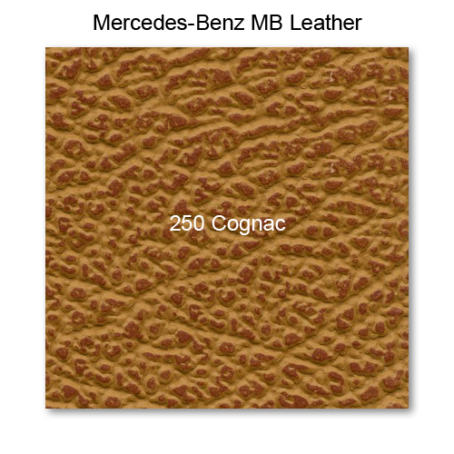 Mercedes 109 1966-1972, Seat Fnt Bottom, Leather, 250 Cognac, Basketweave Insert