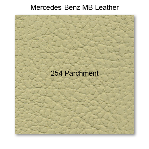 Mercedes 108 1965-1973, Headrest, Leather, 254 Parchment