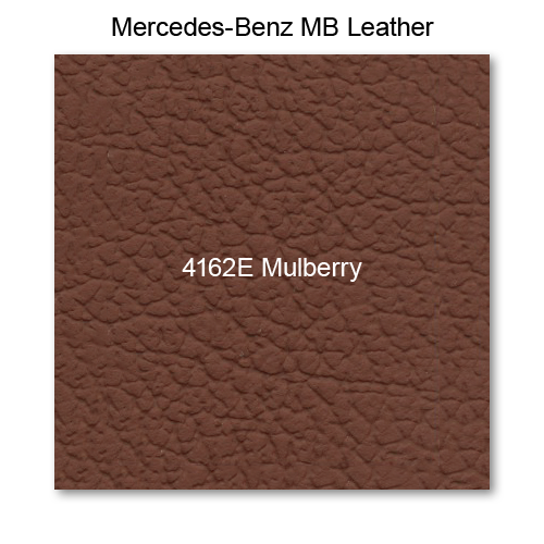 Mercedes 114 1969-1973, Headrest Fnt, Leather, 4162E Mulberry, Coupe, with Pad