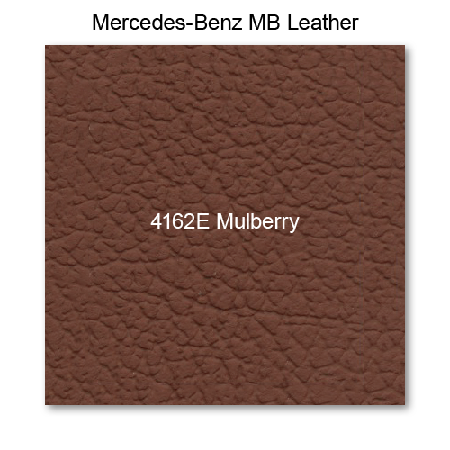 Mercedes 111 1963-1968, Seat Rr Bench Backrest, Leather, 4162E Mulberry