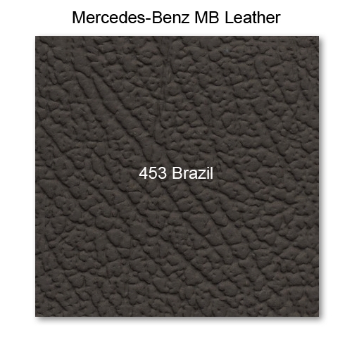 Mercedes 140 1991-1993, Armrest Fnt, Leather, 453 Brazil, No Lid Compartment, Plain
