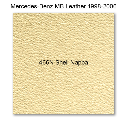 Mercedes 129 1998-2002, Cover Lid Conv Top, Leather, 466N Shell