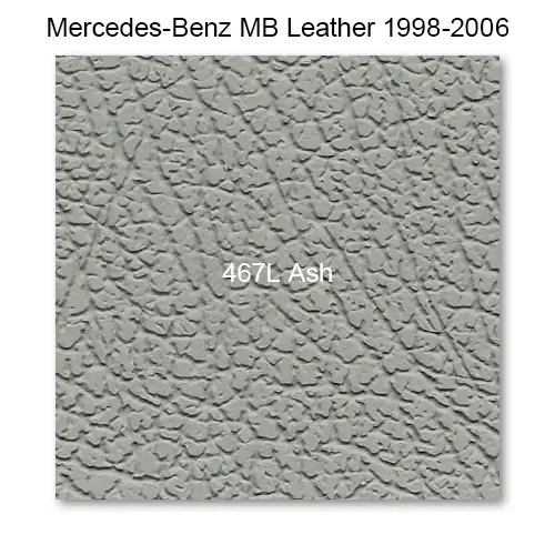 Mercedes 220 2000-2002, Cover Armrest Lid, Leather, 467L Ash, w-Cupholder