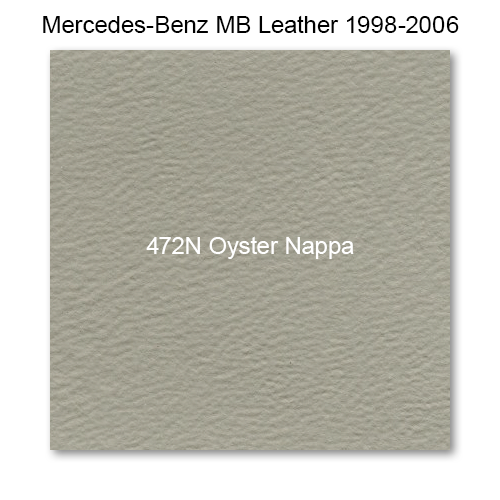 Mercedes 220 2000-2006, Cover Armrest Lid, Leather, 472N Oyster