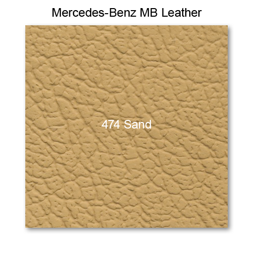 Mercedes 163 1998-1999, Seat Fnt Bottom, Leather, 474 Sand