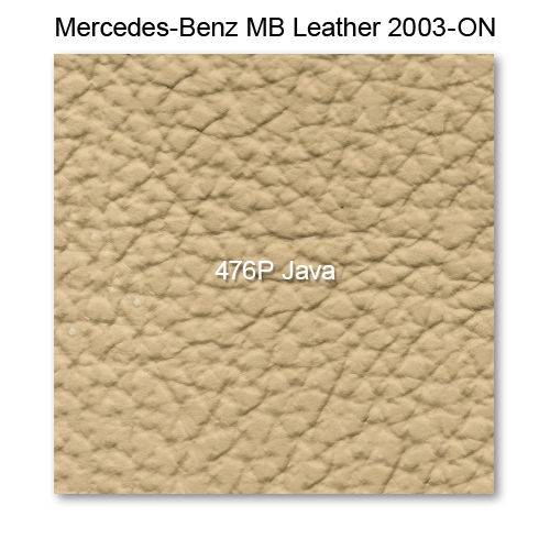 Mercedes 2003-2006 220, Headrest Fnt, Leather, 476P Java