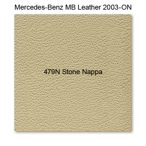 Mercedes 220 2000-2006, Cover Armrest Lid, Leather, 479N Stone