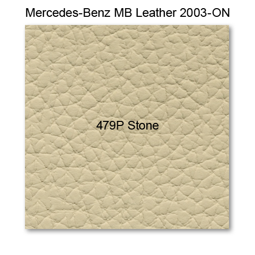 Mercedes 220 2003-2006, Cover Armrest Lid, Leather, 479P Stone