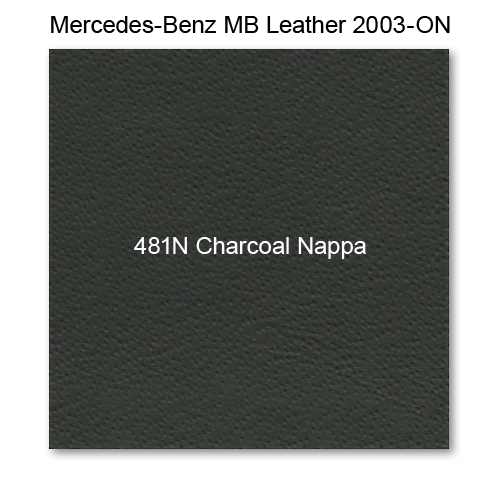 Salerno Leather, 481N Charcoal 