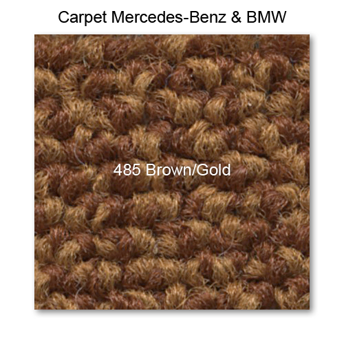 Carpet Multiloop 485 Brown-Gold, 65" wide