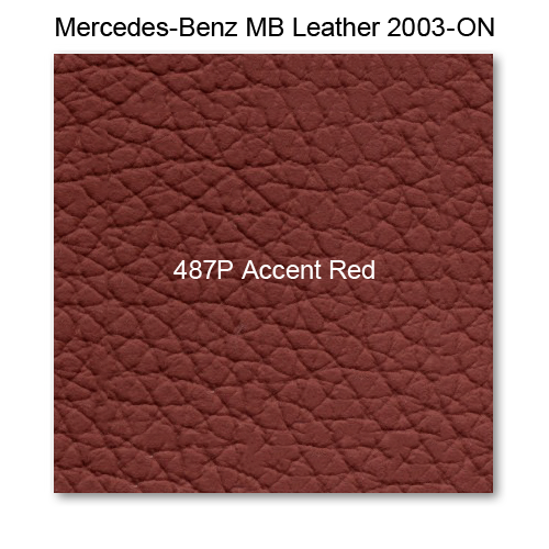 Salerno Leather, 487P Accent Red 