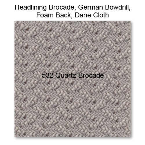 Headliner Material Brocade raw material, 532 Quartz 