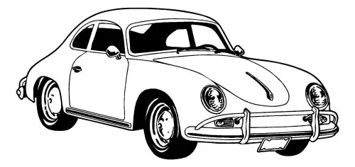 Carpet Kit for Porsche 1964-1965, 356C Coupe, 356C Karmann Coupe, Karmann Coupe #215001-222579
