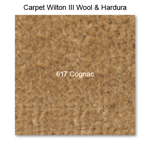 Carpet Wilton Wool III 617 Cognac, 42" wide