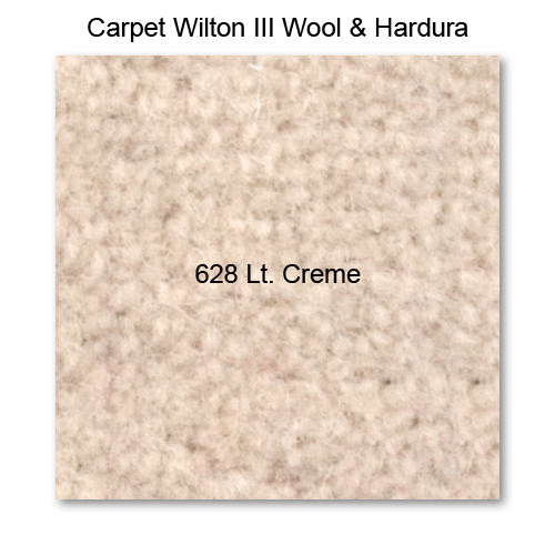 Carpet Wilton Wool III 628 Lt Creme, 42" wide