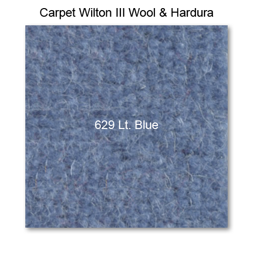 Carpet Wilton Wool III 629 Lt Blue, 42" wide