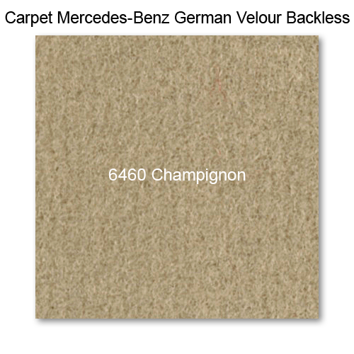 Carpet German Velour Backless 6460 Champignon, 60" wide