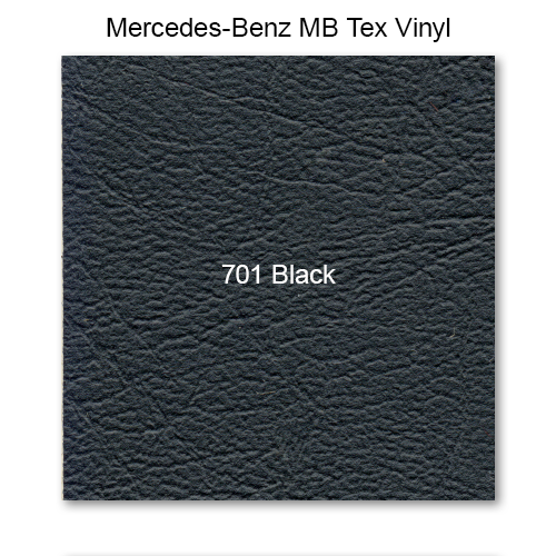 Mercedes 111 1963-1967, Seat Rr Bench Bottom, Vinyl, 701 Black