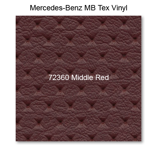 Vinyl MB TEX 72360 Middle Red, 60" wide