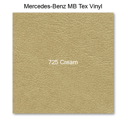 Mercedes 123 1983-1985, Seat Rr Split Bottom Dvr, Vinyl, 725 Cream, Wagon, Double Stitch
