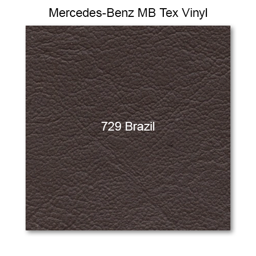 Mercedes 126 1981-1988, Headrest Rr, Vinyl, 729 Brazil, Sedan