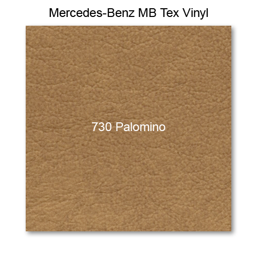 Mercedes 123 1983-1985, Seat Fnt Bottom, Vinyl, 730 Palomino, Wagon, Single Stitch, 6 Pleat