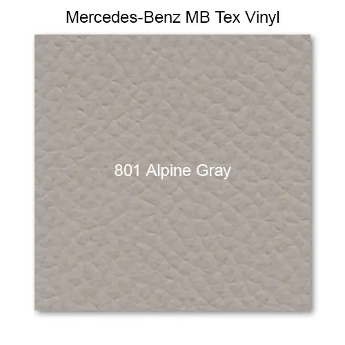 Vinyl MB TEX 801 Alpine Gray, 60" wide
