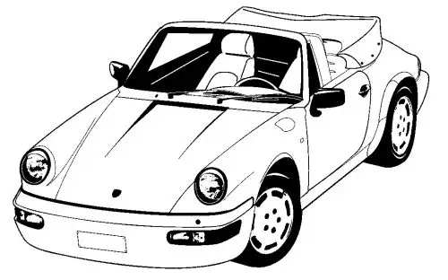 Carpet Floor Front for Porsche 1990-1994, Coupe-Targa, Automatic