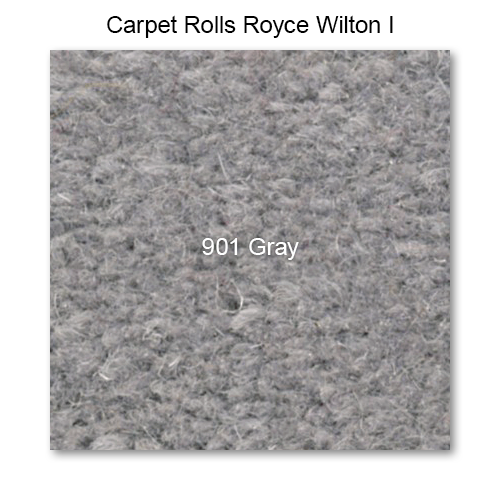 Carpet Wilton Wool I 901 Gray, 40" wide