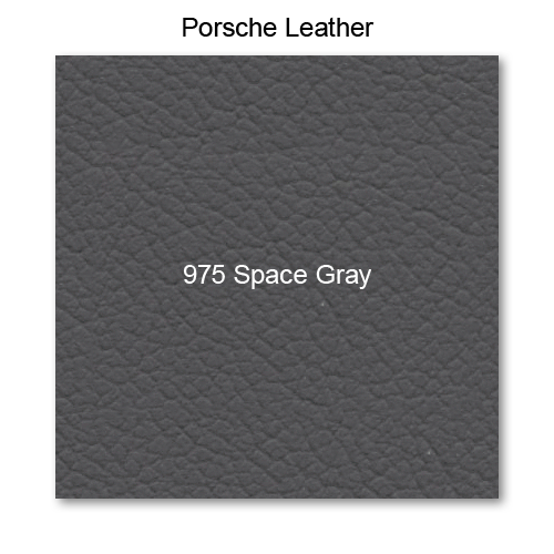 Salerno Leather, 975 Space Gray 