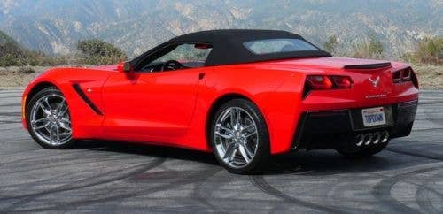 Convertible Top for Chevrolet Corvette C7 2014-2019 with Heated Glass Window