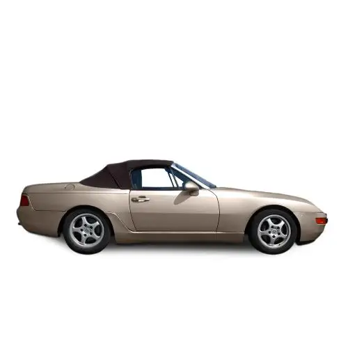 Convertible Top for Porsche 944/968 Cabriolet 1989-1995  Plastic Clear Window Soft Top
