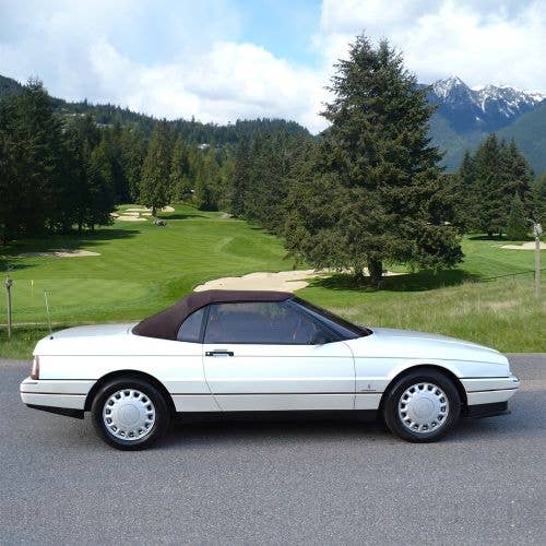 Cadillac Allante 1987-1993 Replacement Convertible Soft Top, Glass Not Included