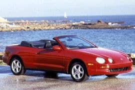 Toyota Celica 1995-1999 Replacement Convertible Soft Top, Glass Window Section