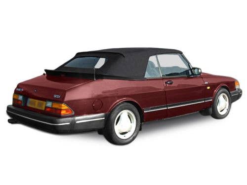 SAAB 900 Cabriolet 1986-1994 Replacement Convertible Soft Top, 2 piece Heated Glass