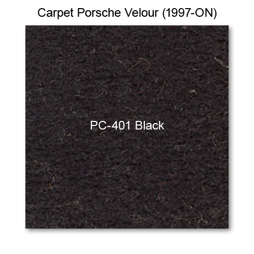 Carpet PC Velour PC-401 Black, 60"' wide
