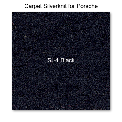Carpet Sliverknit SL-1 Black, 60"' wide