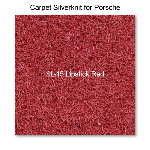 Carpet Sliverknit SL-15 Lipstick Red, 60"' wide