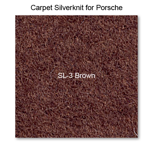 Carpet Sliverknit SL-3 Brown, 60"' wide