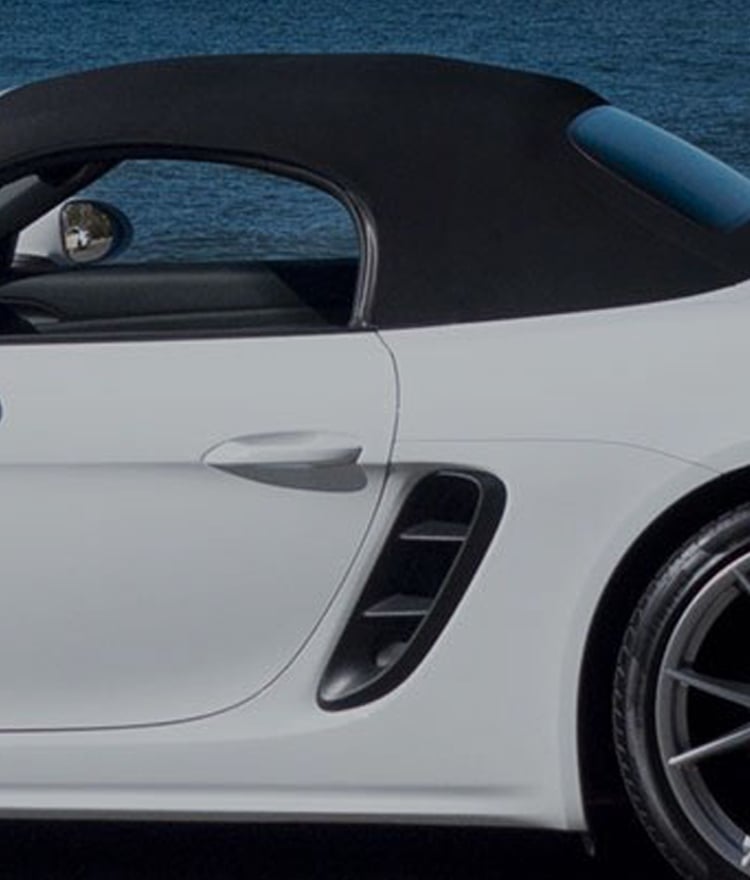 Boxster on the Beach